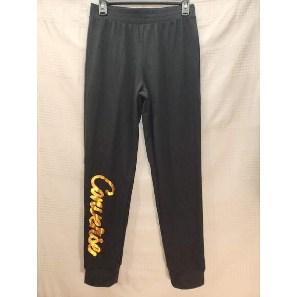 Converse Girls Sweatpants Size 14-16 XL 13y-15y Black Jogger - Picture 1 of 8